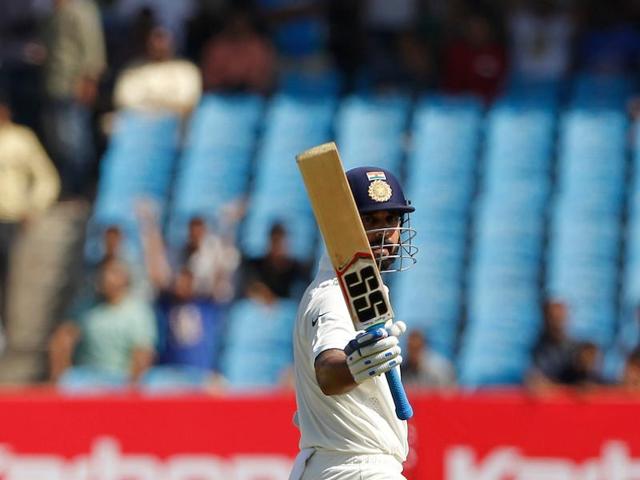 Murali Vijay notched up his 15th Test fifty and he was looking in great touch. (BCCI) 