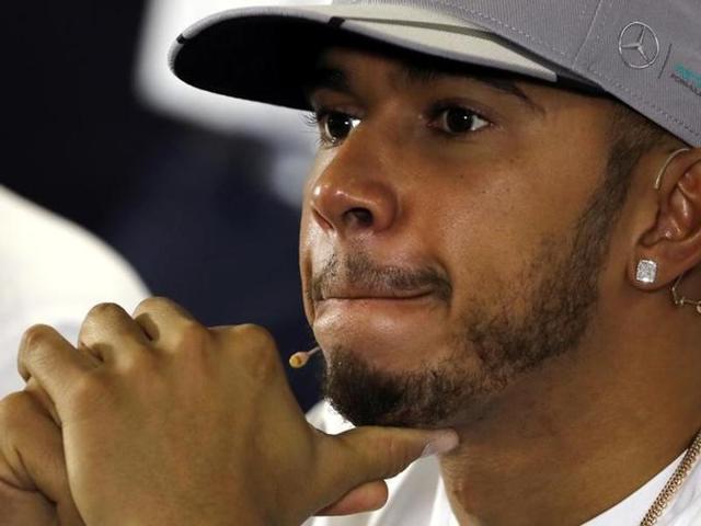 Mercedes’ Lewis Hamilton clocked the fastest time of 11.895 seconds at the Interlagos circuit on Friday (AFP) Mercedes’ Lewis Hamilton clocked the fastest time of 11.895 seconds at the Interlagos circuit on Friday (AFP)