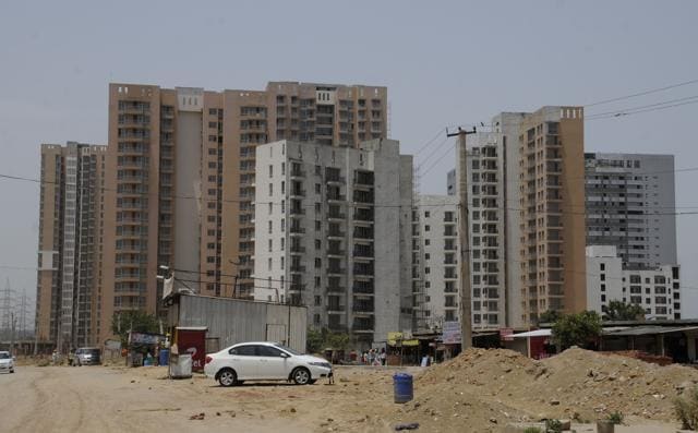 Builders with projects in the  NCR to face maximum brunt as the area is known to rely heavily on cash-based transactions, says a report by Fitch Ratings. (Parveen Kumar)