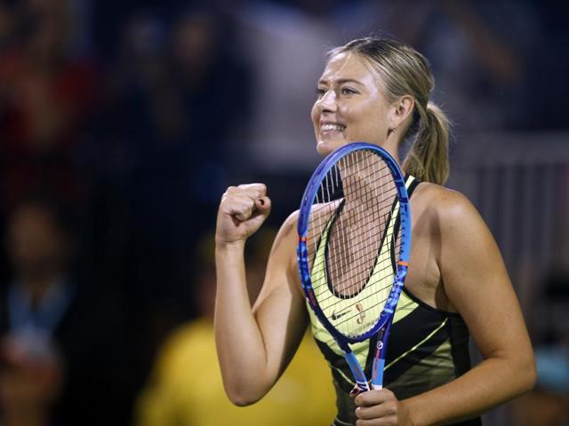 Five-times grand slam champion, she became an ambassador for the UN Development Programme (UNDP) in 2007, but was dropped in March after admitting she had used the banned substance meldonium. (Isaac Brekken/AP Photo) Five-times grand slam champion, she became an ambassador for the UN Development Programme (UNDP) in 2007, but was dropped in March after admitting she had used the banned substance meldonium. (Isaac Brekken/AP Photo)