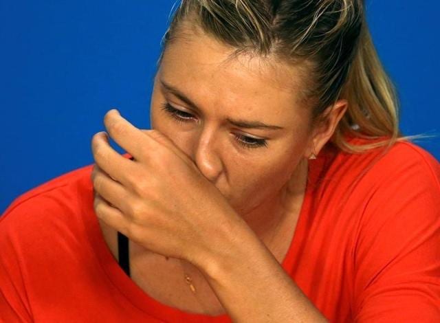 After her admission, Sharapova’s sponsors divided their response. Some stood by her, some cut all ties. Nike, a sports equipment brand and bottled water company Evian stood by her. (John French/Reuters Photo) After her admission, Sharapova’s sponsors divided their response. Some stood by her, some cut all ties. Nike, a sports equipment brand and bottled water company Evian stood by her. (John French/Reuters Photo)