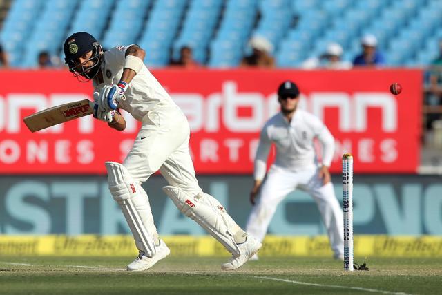 Virat Kohli got off to a steady start after the dismissal of Cheteshwar Pujara for 124. (BCCI) Virat Kohli got off to a steady start after the dismissal of Cheteshwar Pujara for 124. (BCCI)