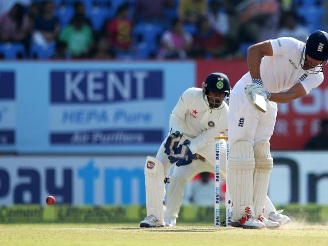 Alastair Cook and Haseeb Hameed took their partnership past 100 as India struggled to take wickets. (BCCI) Alastair Cook and Haseeb Hameed took their partnership past 100 as India struggled to take wickets. (BCCI)