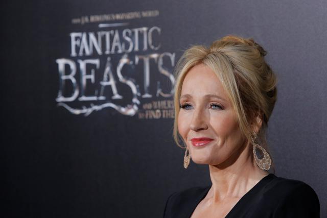Author J.K. Rowling attends the premiere of Fantastic Beasts and Where to Find Them. (REUTERS) Author J.K. Rowling attends the premiere of Fantastic Beasts and Where to Find Them. (REUTERS)