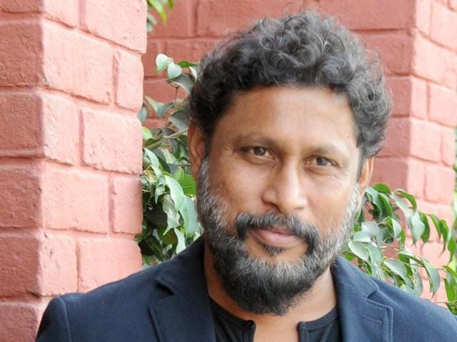 Filmmaker Shoojit Sircar at the during Chandigarh Literature Festival on Friday.(Anil Dayal/HT Photo)