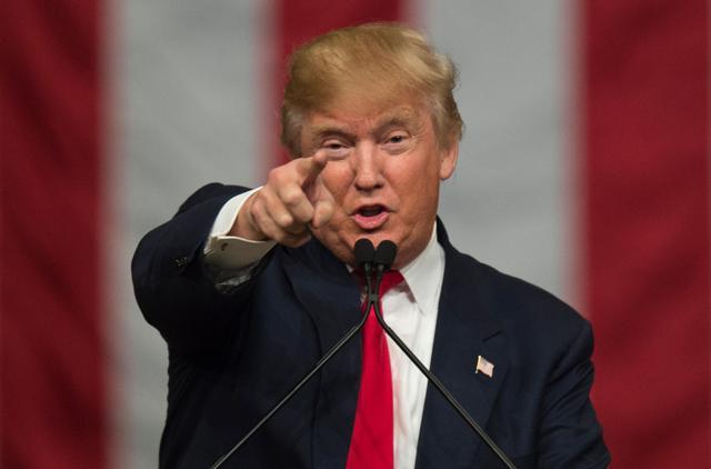 Donald Trump speaks during a campaign rally in North Charleston, South Carolina. (AFP File Photo) Donald Trump speaks during a campaign rally in North Charleston, South Carolina. (AFP File Photo)