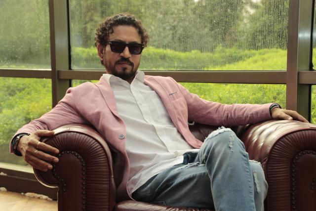 Actor Irrfan Khan, an alum of National School of Drama, will be in the Capital to promote children’s theatre. (Shivam Saxena/HT Photo)