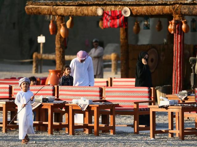 The historic Souq Al Qattara dates back to the mid-20th century and was recently renovated and re-opened. (AFP) The historic Souq Al Qattara dates back to the mid-20th century and was recently renovated and re-opened. (AFP)