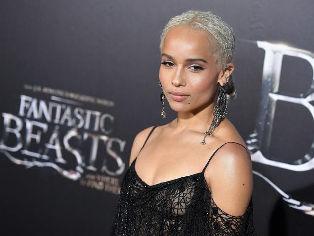 Zoe Kravitz attends the Fantastic Beasts and Where to Find Them World Premiere at Alice Tully Hall, Lincoln Center in New York. She will reportedly have a bigger role in the sequel. (AFP)