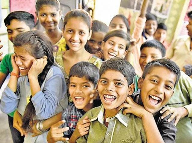 Another experiment showed that children were judging people based on their size.(HT Photo)