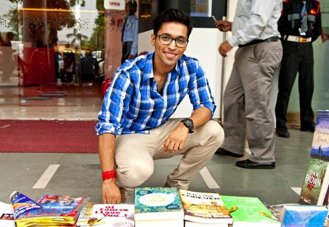 Author Durjoy Datta’s persona works because he has got “easy on the eye” looks. Author Durjoy Datta’s persona works because he has got “easy on the eye” looks.