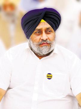 Punjab deputy chief minister Sukhbir Singh Badal. (HT Photo) Punjab deputy chief minister Sukhbir Singh Badal. (HT Photo)