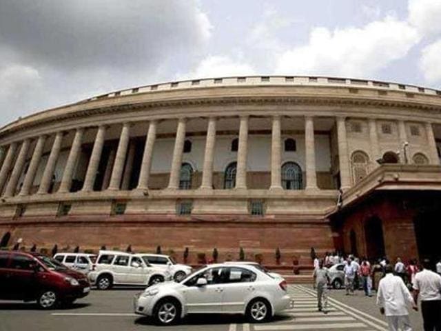 There are two branches of the State Bank of India and three ATMs in the Parliament complex, in New Delhi. (HT File Photo) There are two branches of the State Bank of India and three ATMs in the Parliament complex, in New Delhi. (HT File Photo)