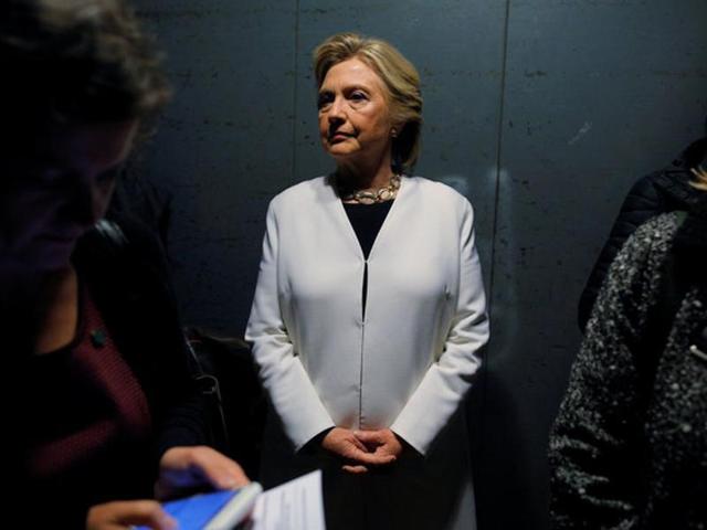 Hillary Clinton said the Democratic campaign was winning until FBI sent a letter to Congress on October 28 over the fresh emails. (Reuters file photo) Hillary Clinton said the Democratic campaign was winning until FBI sent a letter to Congress on October 28 over the fresh emails. (Reuters file photo)