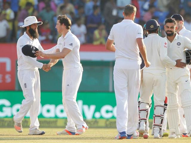 However, Kohli found good company in Ravindra Jadeja and the pair ensured that the match was drawn. (BCCI) However, Kohli found good company in Ravindra Jadeja and the pair ensured that the match was drawn. (BCCI)