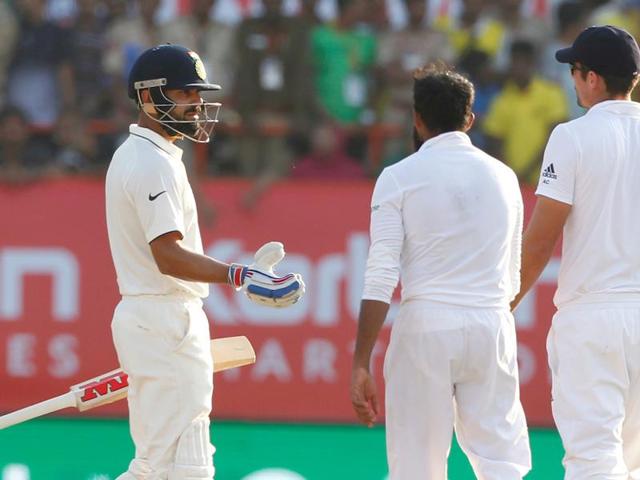 The series now shifts to Vizag for the second Test on November 17 with both teams 0-0. (BCCI) The series now shifts to Vizag for the second Test on November 17 with both teams 0-0. (BCCI)