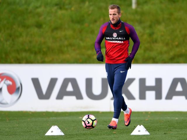 Harry Kane, who was an unused substitute in England’s 3-0 defeat of Scotland, is short of match fitness. (Getty Images) Harry Kane, who was an unused substitute in England’s 3-0 defeat of Scotland, is short of match fitness. (Getty Images)