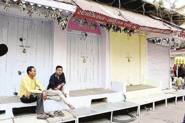 Markets in the Walled City remained closed on Friday as the traders were protesting against the Income Tax survey.Photo:- (File photo)
