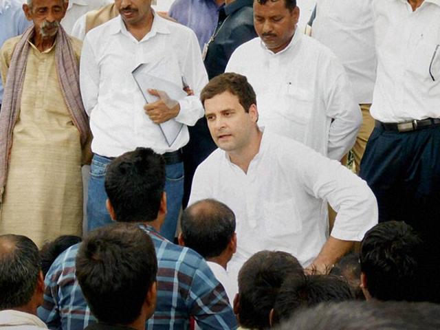 In his first public address as Congress vice-president, Rahul Gandhi had promised to work out the anomalies in ticket distribution, wherein turncoats get party ticket preference over long standing Congress workers. (PTI File Photo) In his first public address as Congress vice-president, Rahul Gandhi had promised to work out the anomalies in ticket distribution, wherein turncoats get party ticket preference over long standing Congress workers. (PTI File Photo)