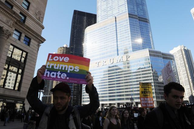 Protests continue on US streets as President-elect holed up inside ...