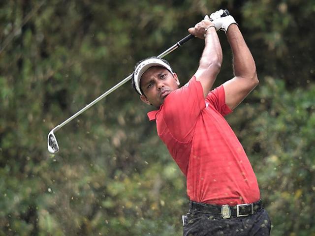 Shiv Chawrasia finished regulation play with a flawless six-under 66 to force his way into a three-way play-off after Fung and Chien had earlier set the clubhouse lead at 19-under 269. (R&A via Getty Images) Shiv Chawrasia finished regulation play with a flawless six-under 66 to force his way into a three-way play-off after Fung and Chien had earlier set the clubhouse lead at 19-under 269. (R&A via Getty Images)