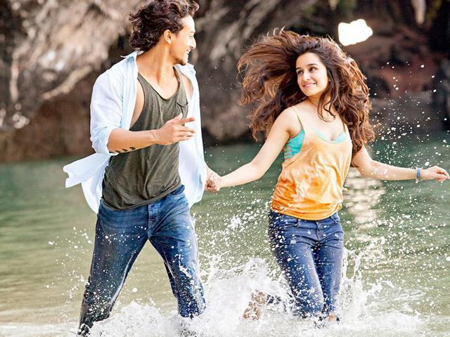 A still from the film Baaghi.