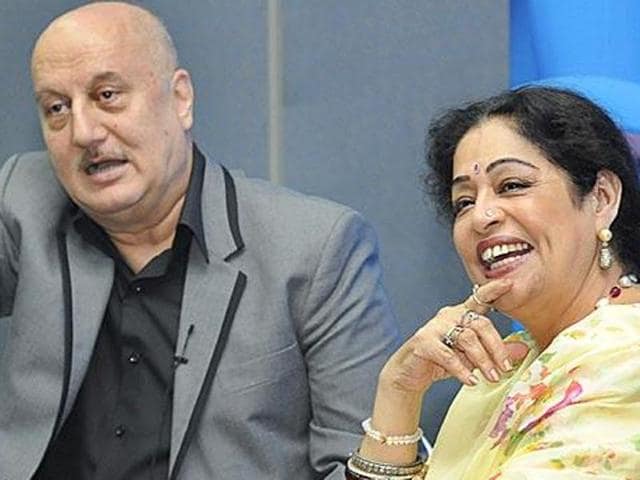 Anupam will converse with Kirron about their evolution as artistes.(HT File Photo)