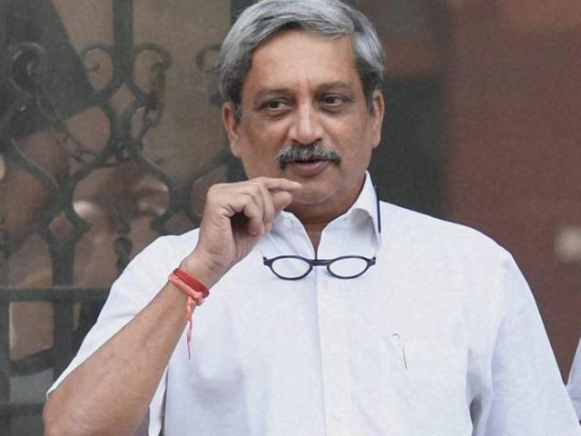 Defence minister Manohar Parrikar(PTI)