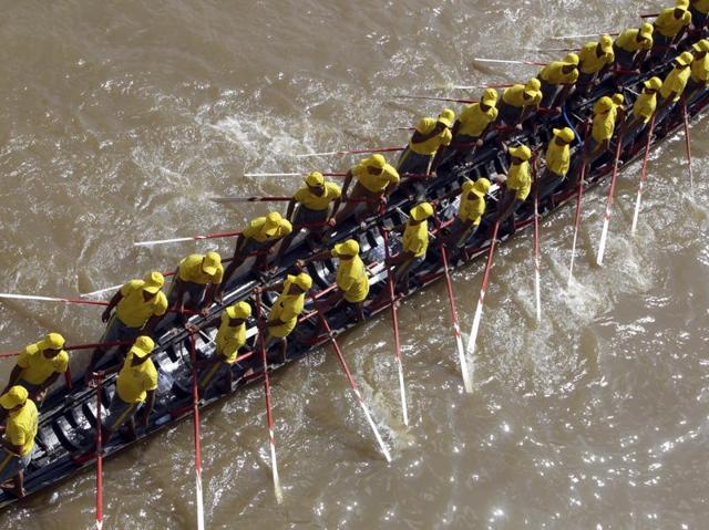 Though the Water Festival was organised in 2014, very few visitors attended it. (AP) Though the Water Festival was organised in 2014, very few visitors attended it. (AP)