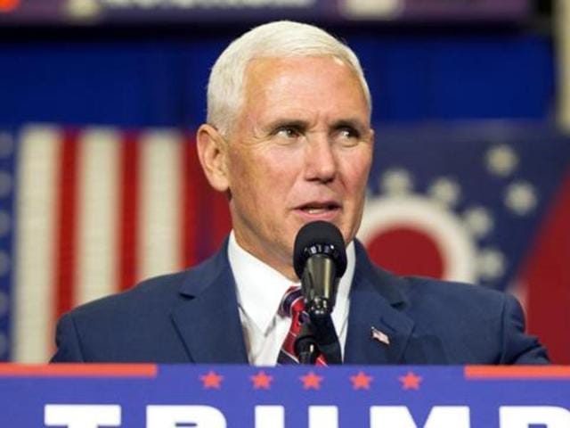 U.S. President-elect Donald Trump greets his running mate Mike Pence during his election night rally in Manhattan. (Reuters File Photo) U.S. President-elect Donald Trump greets his running mate Mike Pence during his election night rally in Manhattan. (Reuters File Photo)