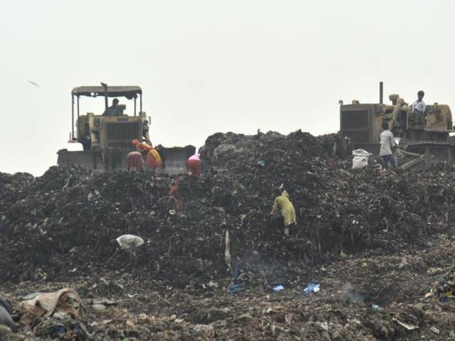 The study has shown that soil and water around waste treatment facilities near Deonar dumping ground is corroded with high mercury levels(HT File Photo)