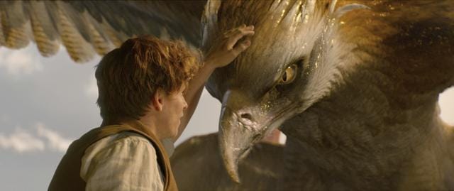 This image released by Warner Bros. Entertainment shows Eddie Redmayne in a scene from Fantastic Beasts and Where to Find Them. (AP Photo)