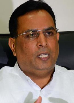 Haryana finance minister Capt Abhimanyu (HT Photo) Haryana finance minister Capt Abhimanyu (HT Photo)