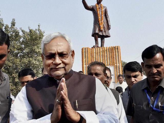 Bihar chief minister Nitish Kumar gave a detailed account of Bihar’s prohibition journey, starting from the pre-poll inspiration from women, enforcement from April and the changes it has brought about in the society, especially rural areas, in the form of social cohesion and family bliss. (PTI) Bihar chief minister Nitish Kumar gave a detailed account of Bihar’s prohibition journey, starting from the pre-poll inspiration from women, enforcement from April and the changes it has brought about in the society, especially rural areas, in the form of social cohesion and family bliss. (PTI)