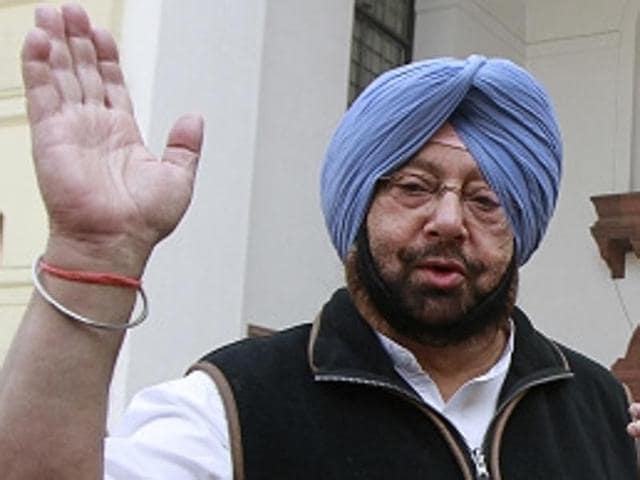 Captain Amarinder Singh. (HT File Photo) Captain Amarinder Singh. (HT File Photo)