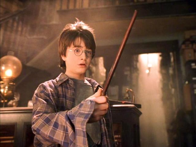 The wand chooses the wizard, remember... (Warner Bros. Pictures) The wand chooses the wizard, remember... (Warner Bros. Pictures)