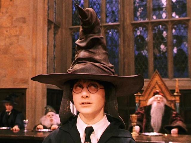 Well if you’re sure, better be... GRYFFINDOR! (Warner Bros. Pictures) Well if you’re sure, better be... GRYFFINDOR! (Warner Bros. Pictures)
