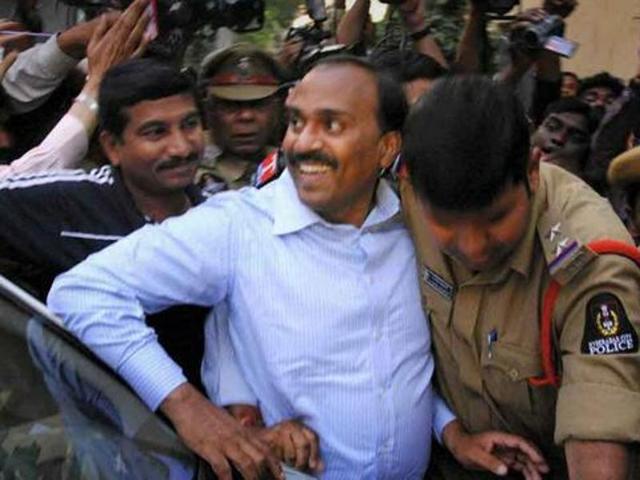 G Janardhan Reddy was a BJP member and state tourism minister before his arrest on graft charges. (PTI File Photo) G Janardhan Reddy was a BJP member and state tourism minister before his arrest on graft charges. (PTI File Photo)