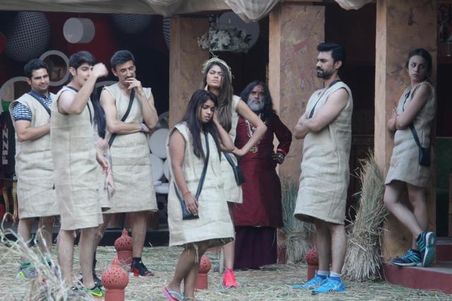 Everyone is exhausted as Bigg Boss rations even food items for the housemates. (Colors) Everyone is exhausted as Bigg Boss rations even food items for the housemates. (Colors)