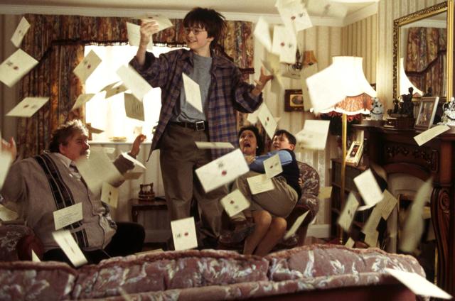 When Harry is invited to study magic at Hogwarts School of Witchcraft and Wizardry. (Facebook/Harry Potter)