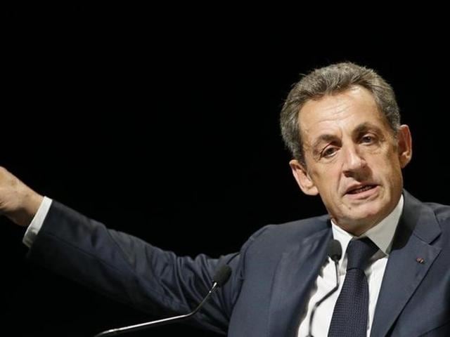 Nicolas Sarkozy campaigning in Meyzieu, near Lyon, France on November 9. (Reuters File) Nicolas Sarkozy campaigning in Meyzieu, near Lyon, France on November 9. (Reuters File)