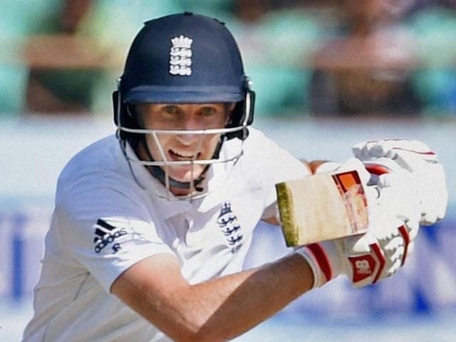 England's Joe Root celebrates after scoring a century. (AFP Photo) England's Joe Root celebrates after scoring a century. (AFP Photo)