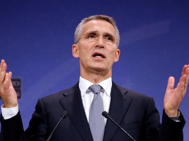 NATO Secretary-General Jens Stoltenberg addresses a news conference. (Reuters File Photo) NATO Secretary-General Jens Stoltenberg addresses a news conference. (Reuters File Photo)