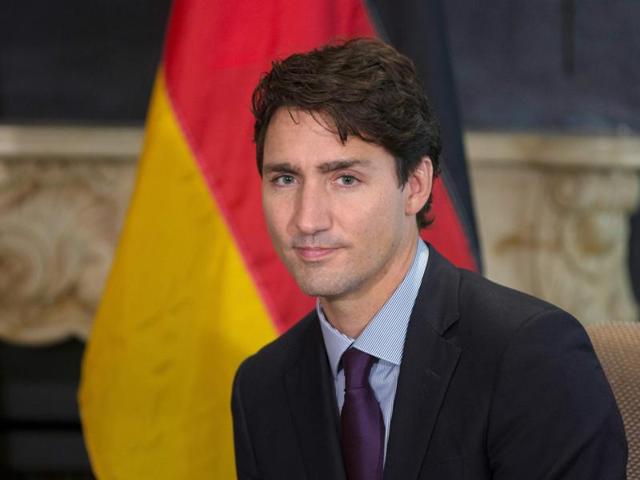 File photo of Canada's Prime Minister Justin Trudeau at a meeting with members of the China Entrepreneur Club in Quebec on October 18, 2016.(Reuters)