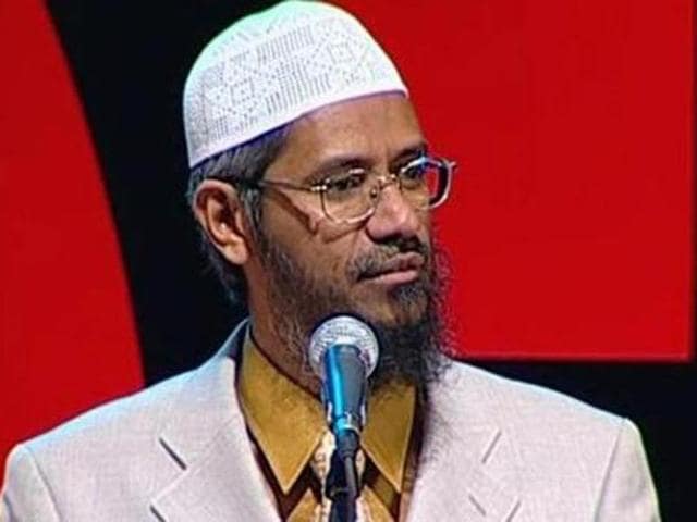 Televangelist Zakir Naik’s IRF or anybody associated with it refused to come on record on the Centre’s action.(HT File Photo) Televangelist Zakir Naik’s IRF or anybody associated with it refused to come on record on the Centre’s action.(HT File Photo)