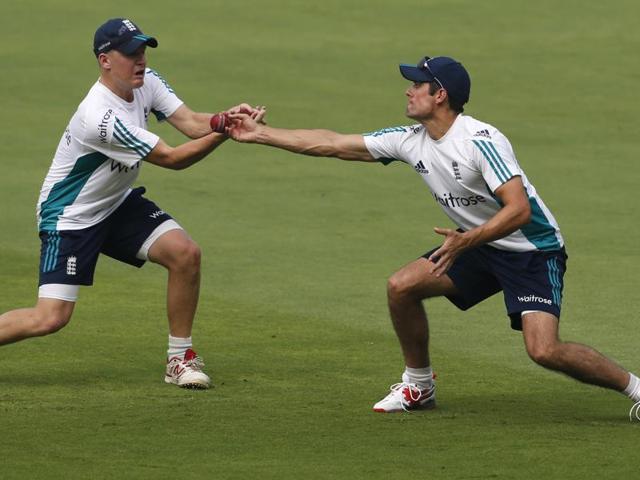 England skipper Alastair Cook said he has read reports about the pitch but reserved his opinion on how it could impact the match (REUTERS) England skipper Alastair Cook said he has read reports about the pitch but reserved his opinion on how it could impact the match (REUTERS)