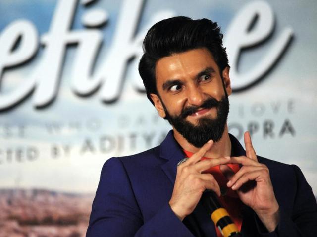 Who could be a better choice than Ranveer Singh to play the lead role in a film about carefree youngsters? (AFP Photo)