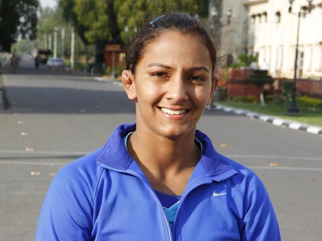 Wrestler Geeta Phogat at NIS Patiala. (Hindustan Times) Wrestler Geeta Phogat at NIS Patiala. (Hindustan Times)