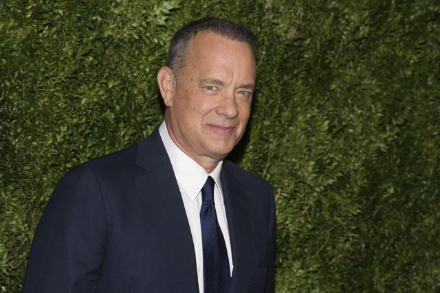 Tom Hanks attends The Museum of Modern Art Film Benefit tribute. (Charles Sykes/Invision/AP) Tom Hanks attends The Museum of Modern Art Film Benefit tribute. (Charles Sykes/Invision/AP)