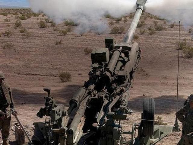 BAE’s M777 Ultra-Light Howitzer guns. ((Photo courtesy: BAE Systems website) BAE’s M777 Ultra-Light Howitzer guns. ((Photo courtesy: BAE Systems website)